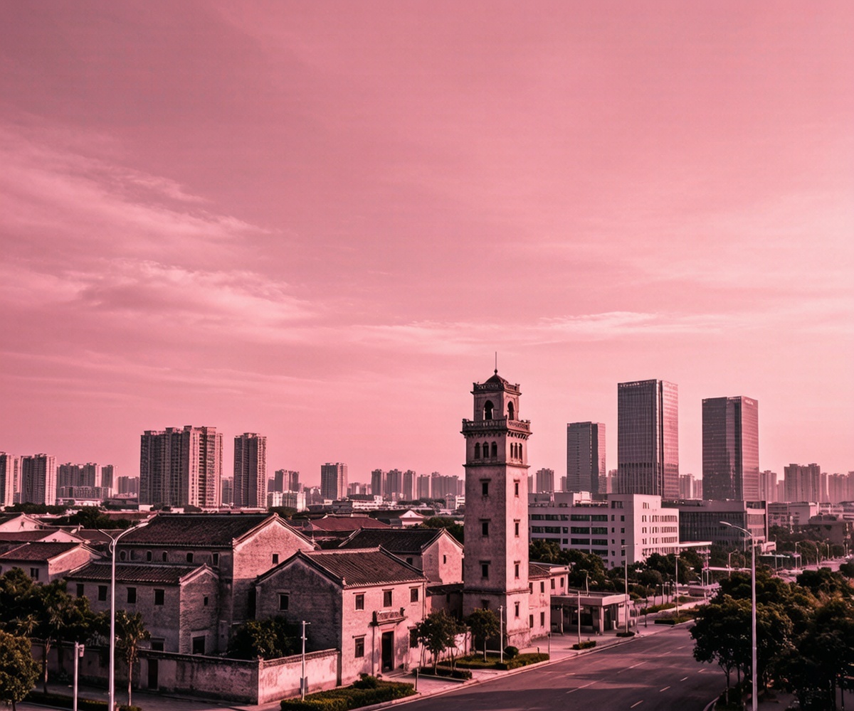 凤岗城市风貌